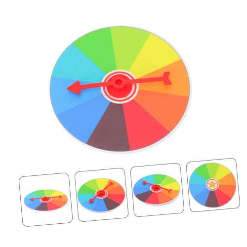 CORHAD Glückliches Party preisrad Drehbar für Spiele Wiederverwendbares Robustes Partyspiel zubehör für Unterricht Karneval Geburtstagsfeiern und Kleine Spielrunden von CORHAD
