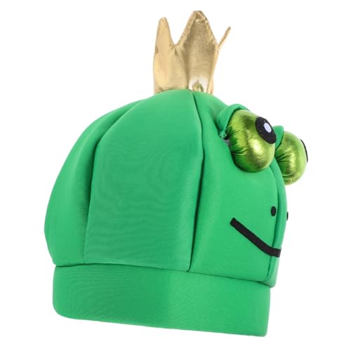 CORHAD Grüner Froschkopf Hut Leichtes Vollkopf Kostüm Halloween Party Cosplay Unisex Froschmütze Spaßiges Accessoire für Bühne und Verkleidung CORHAD Grüner Froschkopf Hut Leichtes Vollkopf Kostüm Halloween Party Cosplay Unisex Froschmütze Spaßiges Accessoire für Bühne und Verkleidung von CORHAD
