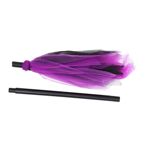 CORHAD Halloween Hexenbesen Cosplay Deko Besen aus Kunststoff und Stoff Leichtes Partyaccessoire für Halloween Kostüm Makeup Party und Rollenspiel CORHAD Halloween Hexenbesen Cosplay Deko Besen aus Kunststoff und Stoff Leichtes Partyaccessoire für Halloween Kostüm Makeup Party und Rollenspiel von CORHAD