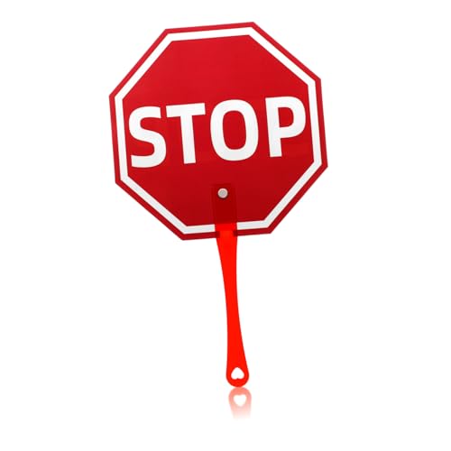 CORHAD Handgehaltenes Stoppschild mit Griff Leichtes Mehrfachverwendbares Klassenzimmer Tool für Abstimmung Fragenbeantwortung und Raumdekor Vielseitig für Schüler und Lehrer Geeignet CORHAD Handgehaltenes Stoppschild mit Griff Leichtes Mehrfachverwendbares Klassenzimmer Tool für Abstimmung Fragenbeantwortung und Raumdekor Vielseitig für Schüler und Lehrer Geeignet von CORHAD