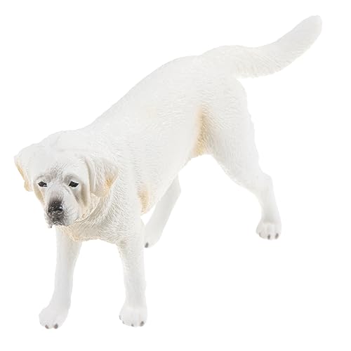 CORHAD Heiliger Spielzeughund Kognitives Modell Stehende Hundestatue Modellhundemodelle Für Kinder Desktop Hundedekoration Cartoon Hundefigur Hundedekoration Welpenmodell von CORHAD