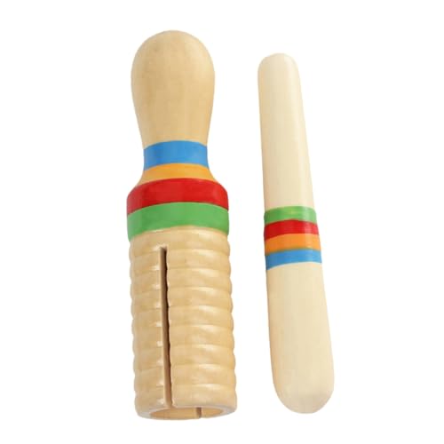 CORHAD Holz Klangröhre Percussion mit Schlägeln Musikinstrument für Frühkindliche Bildung Motorik und Rhythmus für Mädchen und Jungen Ab Jahren von CORHAD