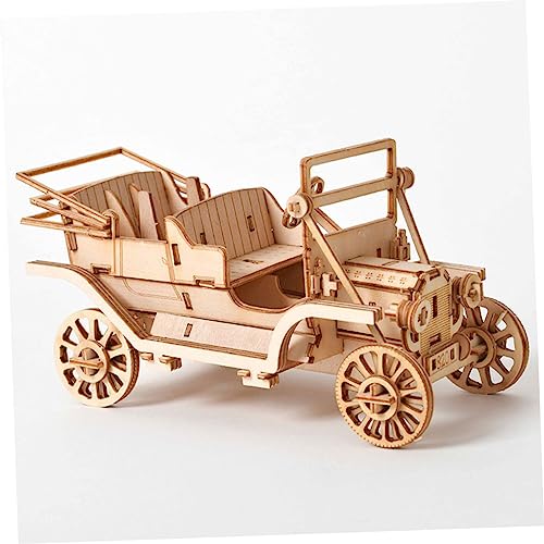 CORHAD Holz Puzzle Auto Modell Bausatz für Kreatives DIY Holzspielzeug Handgefertigt Sicher und Lernfördernd Geschenk für Jungen und Junge Mädchen CORHAD Holz Puzzle Auto Modell Bausatz für Kreatives DIY Holzspielzeug Handgefertigt Sicher und Lernfördernd Geschenk für Jungen und Junge Mädchen von CORHAD