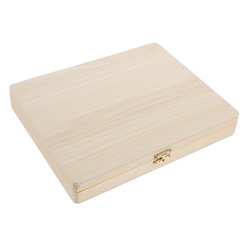 CORHAD Holz objektträgerbox Fächer Organisierter Mikroskop Accessoire Aufbewahrungskasten Lehrmittel für Schüler Robuste Holzbox für Glaspräparate und Biologische Proben von CORHAD