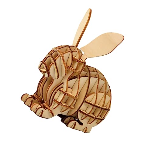 CORHAD Holzpuzzle Kaninchen Puzzle für Handgefertigtes Lernspielzeug aus Hochwertigem Holz Fördert Hand Auge Koordination und Intellektuelle Entwicklung für Jungen CORHAD Holzpuzzle Kaninchen Puzzle für Handgefertigtes Lernspielzeug aus Hochwertigem Holz Fördert Hand Auge Koordination und Intellektuelle Entwicklung für Jungen von CORHAD