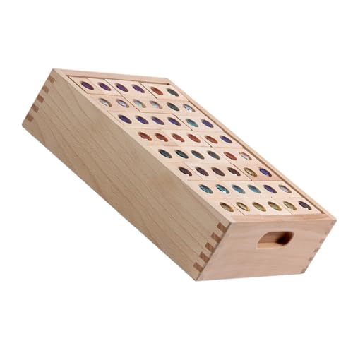 CORHAD Holzspielzeug Kinderpuzzle Lernspielzeug mit Glatten Kanten Schadstofffrei Fördert Eltern Junge Mädchen interaktion und Motorische Fähigkeiten Langlebig und Sicher für Frühes von CORHAD