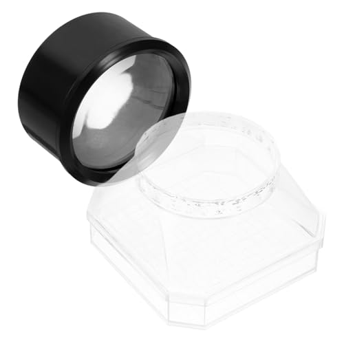 CORHAD Insektenbeobachtungsbox mit Lupe Vergrößerungsansichtskasten für Outdoor zur Erkundung von Insekten Blüten Mineralien und Mehr Zuverlässiges Containerdesign für Kleine von CORHAD
