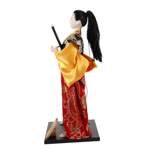 CORHAD Japanische Samurai Puppe Dekofigur Traditionelle Japanische Desktop Dekoration für Heim Büro mit Detailreichem Kunsthandwerk und Authentischem Japanischem Stil CORHAD Japanische Samurai Puppe Dekofigur Traditionelle Japanische Desktop Dekoration für Heim Büro mit Detailreichem Kunsthandwerk und Authentischem Japanischem Stil von CORHAD