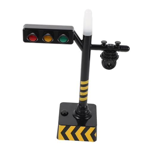 CORHAD Kindertransportspielzeug Ampel Licht Für Ampel Stopplicht Spielzeugeisenbahn Zubehör Mini Signalleuchte Modell Schwarzer Kunststoff CORHAD Kindertransportspielzeug Ampel Licht Für Ampel Stopplicht Spielzeugeisenbahn Zubehör Mini Signalleuchte Modell Schwarzer Kunststoff von CORHAD