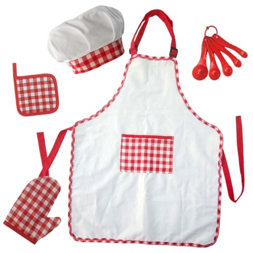 CORHAD Kochschürze Backschürzen mit Präziser Naht Funktional für Rollenspiele Schützt vor Flecken und Spritzern für Kochen und Malen Modisch und Bequem CORHAD Kochschürze Backschürzen mit Präziser Naht Funktional für Rollenspiele Schützt vor Flecken und Spritzern für Kochen und Malen Modisch und Bequem von CORHAD