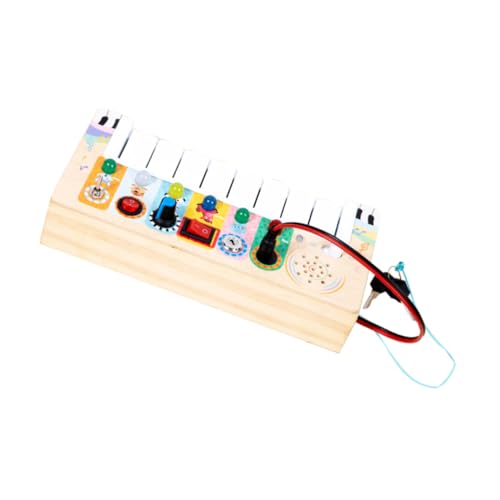 CORHAD Kompaktes Kinderspielzeug Tragbares Elektronisches Klavier für LED Lichtern Lernspielzeug für Musikinteresse für Jahre und Sicher CORHAD Kompaktes Kinderspielzeug Tragbares Elektronisches Klavier für LED Lichtern Lernspielzeug für Musikinteresse für Jahre und Sicher von CORHAD