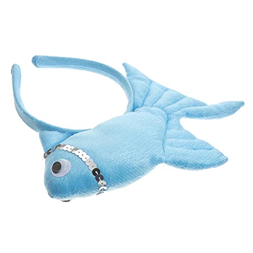CORHAD Entzückendes Fisch-Stirnband Für Jungen Und Mädchen Stirnband Für Halloween-Partys Haar-Accessoire Tropisches Strandparty-Stirnband CORHAD Entzückendes Fisch-Stirnband Für Jungen Und Mädchen Stirnband Für Halloween-Partys Haar-Accessoire Tropisches Strandparty-Stirnband von CORHAD