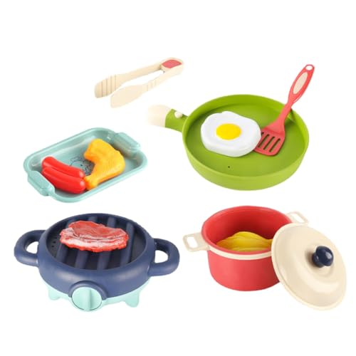 CORHAD Pädagogisches Kinderspielzeug 1 Set Simulations-kochspielzeug Spielzeugmaterial Mit Küchenthema Für Spaß Zufälliger Stil von CORHAD