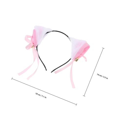 CORHAD Kuscheliges Katzenohren stirnband mit Schleife und Glocke Cosplay Haarschmuck für Damen und Mädchen Süßes Accessoire für Karneval Party und Halloween Inklusive Weißem Tüllrock CORHAD Kuscheliges Katzenohren stirnband mit Schleife und Glocke Cosplay Haarschmuck für Damen und Mädchen Süßes Accessoire für Karneval Party und Halloween Inklusive Weißem Tüllrock von CORHAD