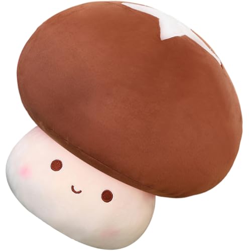 CORHAD Kuscheliges Pilz Hugging Pillow Plüschstofftier Sofa Bettkissen Niedliches Geschenk für Erwachsene Dekoratives Mushroom Doll Kissen CORHAD Kuscheliges Pilz Hugging Pillow Plüschstofftier Sofa Bettkissen Niedliches Geschenk für Erwachsene Dekoratives Mushroom Doll Kissen von CORHAD