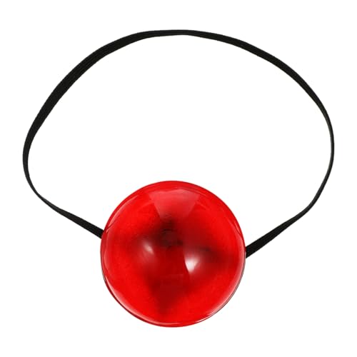 CORHAD Leuchtende Rote Clownsnase mit Integriertem LED licht Leichtes Robustes Karnevals Faschings Accessoire für Halloween Bühnenauftritte und Zirkus partyspaß von CORHAD