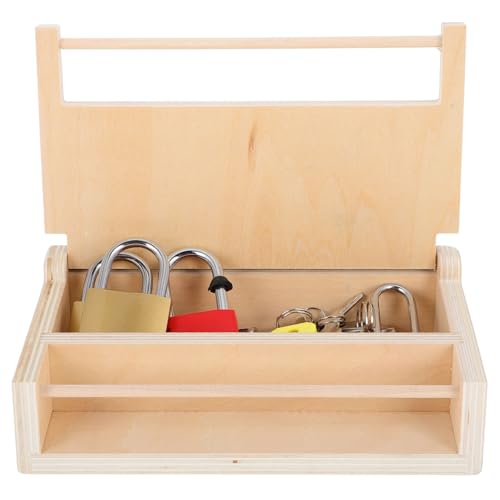 CORHAD Liebesschloss Herz Vorhängeschloss Baby Fernbedienung Spielzeug Vorhängeschloss Riegel Baby Spielzeug Montessori Pädagogisches Spielzeug Set CORHAD Liebesschloss Herz Vorhängeschloss Baby Fernbedienung Spielzeug Vorhängeschloss Riegel Baby Spielzeug Montessori Pädagogisches Spielzeug Set von CORHAD