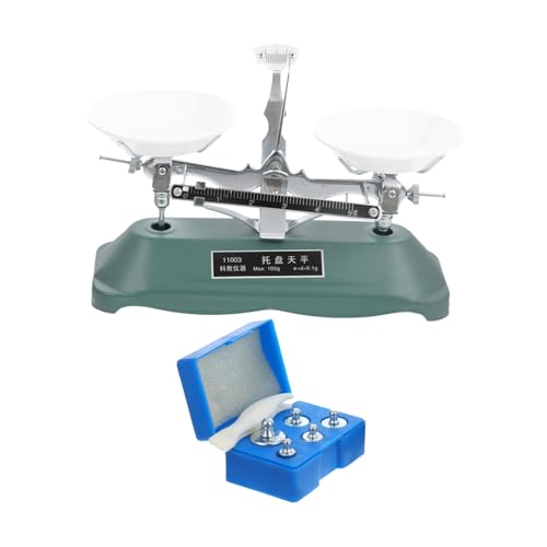 CORHAD Mechanische Plattformwaage mit Gewichten Stabiles Metallgestell Tragbare Präzisionswaage für Schulphysik Experimente und Laborunterricht Leichte und Robuste Balkenwaage CORHAD Mechanische Plattformwaage mit Gewichten Stabiles Metallgestell Tragbare Präzisionswaage für Schulphysik Experimente und Laborunterricht Leichte und Robuste Balkenwaage von CORHAD