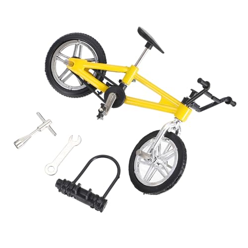 CORHAD Mini Finger Bike Bewegliches Miniatur Mountainbike Modell aus Verschleißfestem Material Fingerfreundliches Geschicklichkeitsspiel für Büro Zuhause für Radfahrer und Sportfans von CORHAD