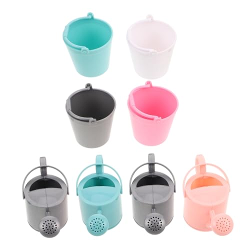 CORHAD Mini Gießkanne für Leichtes Mini Gartenwerkzeug Bunte Farben Vielseitig für Zarte Pflanzenbewässerung und Spielerisches Gärtnern im Freien Kleines Eimer Design von CORHAD
