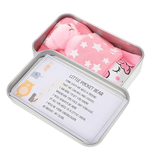 CORHAD Mini Plüschbär Geschenkset mit Mini Bär in Dose Weicher aus Plüsch und Schwamm Detailreiche Naht Cartoon Design Kleines Kuscheltier für Kinderzimmer und Sammelobjekt CORHAD Mini Plüschbär Geschenkset mit Mini Bär in Dose Weicher aus Plüsch und Schwamm Detailreiche Naht Cartoon Design Kleines Kuscheltier für Kinderzimmer und Sammelobjekt von CORHAD