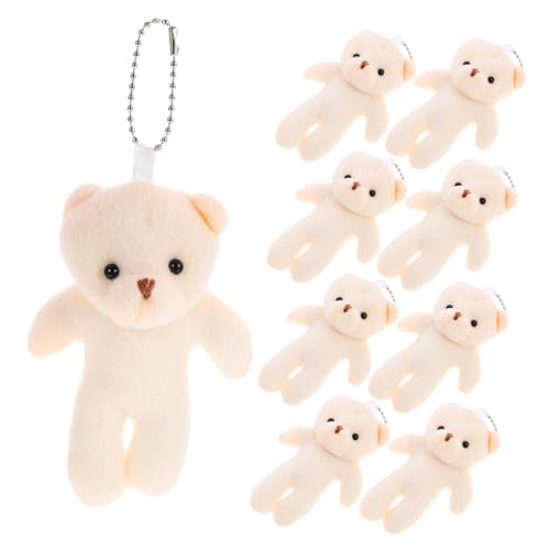 CORHAD Mini Plüschbär Schlüsselanhänger Niedliche Kleine Kuscheltier Anhänger aus PP Baumwolle Vielseitige Mini Bär Figuren als und Dekoration für Taschen und Räume CORHAD Mini Plüschbär Schlüsselanhänger Niedliche Kleine Kuscheltier Anhänger aus PP Baumwolle Vielseitige Mini Bär Figuren als und Dekoration für Taschen und Räume von CORHAD