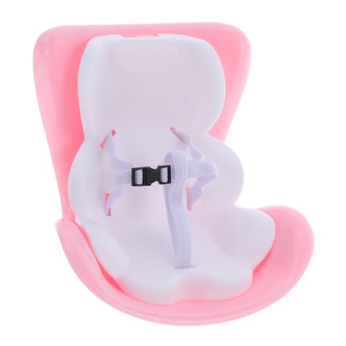 CORHAD Mini Puppenautositz Sicherheitsstuhl Robustes Puppenzubehör für Auto und Schreibtisch Glatte Kanten Vielseitige Dekoration für Zuhause und Reisen Hellrosa CORHAD Mini Puppenautositz Sicherheitsstuhl Robustes Puppenzubehör für Auto und Schreibtisch Glatte Kanten Vielseitige Dekoration für Zuhause und Reisen Hellrosa von CORHAD