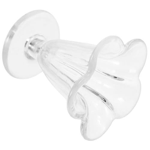 CORHAD Miniatur Eisbecher Modell Transparent Mini Eisbecher für DIY Bastelprojekte Leicht Langlebig und Dekorativ Geeignet für Puppenhaus und Kreative Handarbeiten von CORHAD