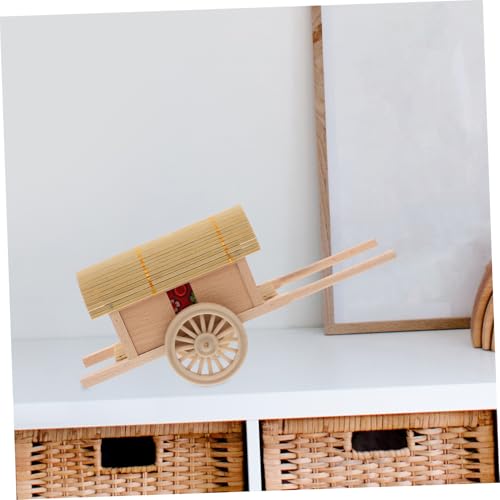 CORHAD Miniatur Holz Pferdewagen Modell mit Glatter Oberfläche Dekoratives Tisch Landschaftsaccessoire Kreatives und Foto Requisite für Schule und Zuhause CORHAD Miniatur Holz Pferdewagen Modell mit Glatter Oberfläche Dekoratives Tisch Landschaftsaccessoire Kreatives und Foto Requisite für Schule und Zuhause von CORHAD