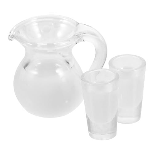 CORHAD Zubehör Puppenhaus Zubehör Set 3 Teiliges Milch Und Orangensaft Kannen Set Puppenhaus Gläser Und Für Kreative Spielwelten Zubehör Puppenhaus CORHAD Zubehör Puppenhaus Zubehör Set 3 Teiliges Milch Und Orangensaft Kannen Set Puppenhaus Gläser Und Für Kreative Spielwelten Zubehör Puppenhaus von CORHAD