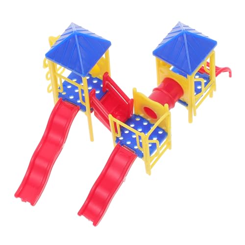 CORHAD Miniatur Spielplatzmodell Kunststoff Mini Rutsche Sandtisch Dekoration Kinderzimmer DIY Bastelmaterial für Puppenhaus und Garten Farblich Sortiert Gelb Rot Blau Zufällige Farbe CORHAD Miniatur Spielplatzmodell Kunststoff Mini Rutsche Sandtisch Dekoration Kinderzimmer DIY Bastelmaterial für Puppenhaus und Garten Farblich Sortiert Gelb Rot Blau Zufällige Farbe von CORHAD