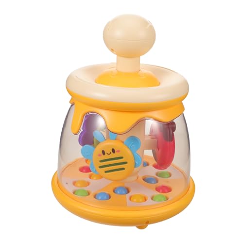 CORHAD Montessori Insekten für Kleinkinder Sensorischer Press und Spin Springball Fördert Feinmotorik Gleichgewicht Naturerfahrung für Eltern Junge Mädchen und Spielerisches Lernen von CORHAD