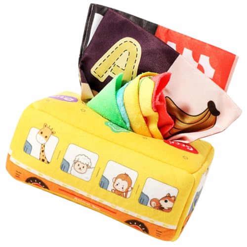 CORHAD Montessori Tissue Box für Junge Mädchen Jahr Sensorisches Aktivitätsspielzeug mit Knisterndem Tuch Waschbar und Wiederverwendbar Fördert Feinmotorik Handkoordination und CORHAD Montessori Tissue Box für Junge Mädchen Jahr Sensorisches Aktivitätsspielzeug mit Knisterndem Tuch Waschbar und Wiederverwendbar Fördert Feinmotorik Handkoordination und von CORHAD