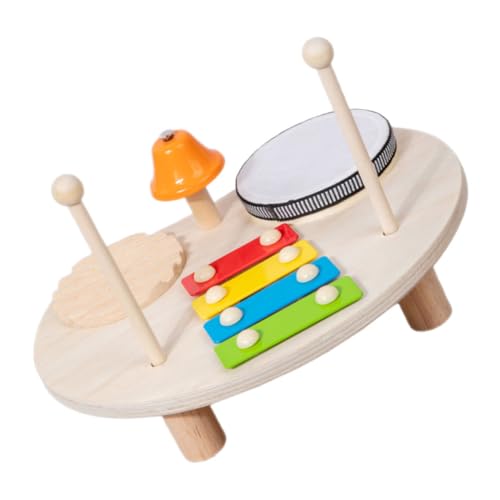 CORHAD Multifunktionales Schlaginstrument Holzspielzeug Für Kinder Pädagogisches Instrument Spielzeug Kinderspielzeug Kindermusik Musikspielzeug Aus Holz Xylophon Schlagspielzeug von CORHAD
