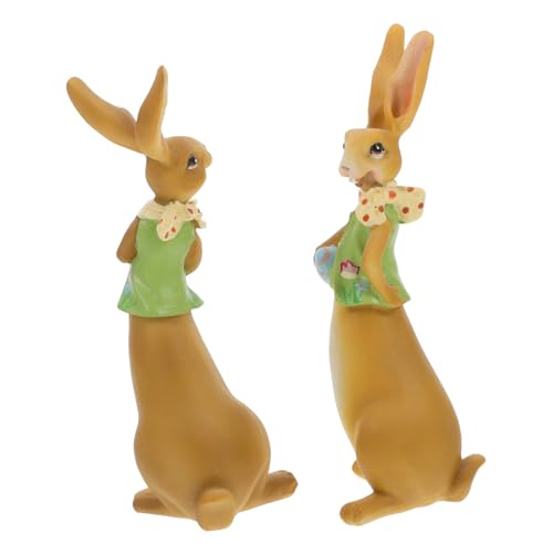 CORHAD Niedliche Hasen Dekoration Outdoor Ornamente Hasen Figuren Hase Für Kaninchen Figuren Heimdekoration Outdoor Statue Frühlingsdekorationen Osterstatue Osterhasen Aus CORHAD Niedliche Hasen Dekoration Outdoor Ornamente Hasen Figuren Hase Für Kaninchen Figuren Heimdekoration Outdoor Statue Frühlingsdekorationen Osterstatue Osterhasen Aus von CORHAD
