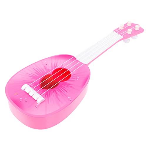 CORHAD Obst Gitarre Spielzeug Für Kinder Spielzeuge Saiteninstrument Weiß Musik Abs Baby von CORHAD