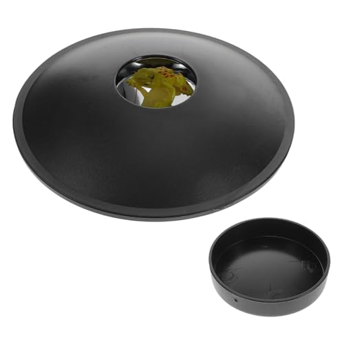 CORHAD Optisches Mirascope Gelber Frosch Dreidimensionales Illusionsspielzeug Interaktives Lernspielzeug für Erwachsene Vielseitiges Holografisches Schreibtisch Accessoire von CORHAD