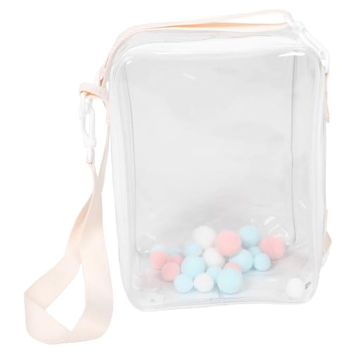 CORHAD PVC Aufbewahrungstasche Transparent Großes Fassungsvermögen Tragbarer Schulter Umhängetasche Für Baumwollpuppen Kleine Figuren Organizer Reise Tasche CORHAD PVC Aufbewahrungstasche Transparent Großes Fassungsvermögen Tragbarer Schulter Umhängetasche Für Baumwollpuppen Kleine Figuren Organizer Reise Tasche von CORHAD