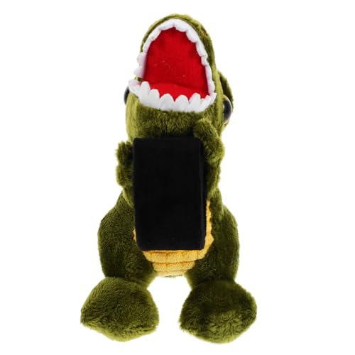 CORHAD Plüsch Dinosaurier Anhänger Motorrad Deko Kreative Griff Figur Mini Kuscheltier Geschenk Für Jungen Mädchen Party Favor von CORHAD