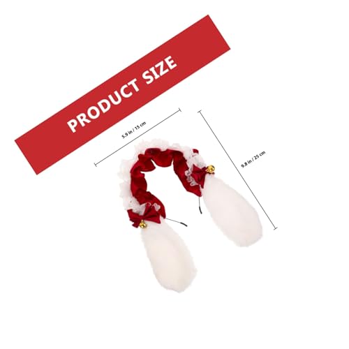 CORHAD Plüsch Hasenohren Stirnband und Kuscheliges Cosplay Zubehör Leicht und Wiederverwendbar Niedliches Easter Rabbit Headwear für Mädchen Kreativ und Komfortabel Passend für Karneval CORHAD Plüsch Hasenohren Stirnband und Kuscheliges Cosplay Zubehör Leicht und Wiederverwendbar Niedliches Easter Rabbit Headwear für Mädchen Kreativ und Komfortabel Passend für Karneval von CORHAD