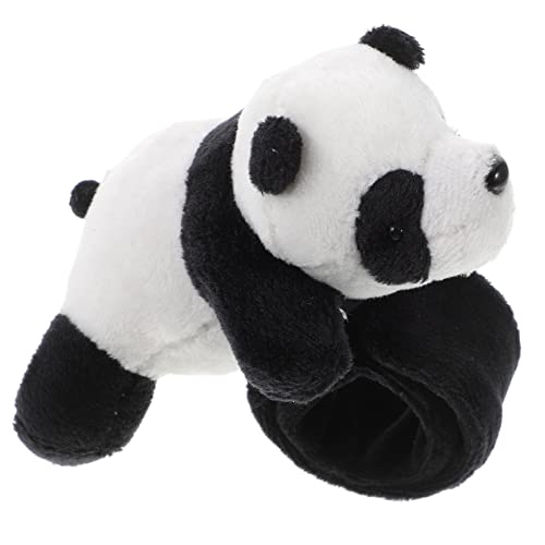 CORHAD Plüsch Panda Schnapparmband Slap Bracelet Tiermotiv Armband Partygeschenk Flauschiges Stofftier für Geburtstag Halloween Weihnachten Ostern von CORHAD