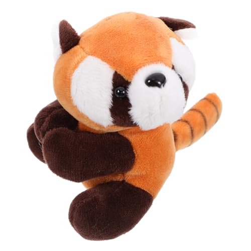 CORHAD Plüsch Roter Panda Clip Kuschelig Weicher Dekorativer Foto und Memohalter Vielseitig als Vorhangclip und Pflanzen Deko Hoch Niedlicher Tier für Büro und Zuhause von CORHAD