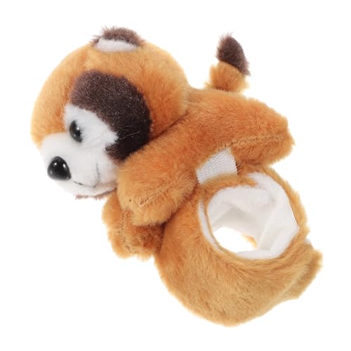 CORHAD Plüsch Slap Bracelet Raccoon Armband Kuschelig Weiches Tier Motiv Wristband für Halloween Geburtstag von CORHAD