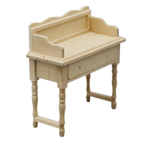 CORHAD Puppenhaus Möbel Miniaturhausbausatz DIY Miniatur Dekoration Kleiner Tisch für Puppenhaus Zubehör CORHAD Puppenhaus Möbel Miniaturhausbausatz DIY Miniatur Dekoration Kleiner Tisch für Puppenhaus Zubehör von CORHAD