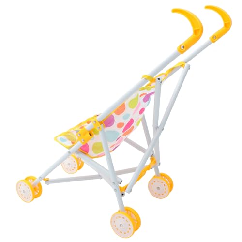 CORHAD Puppenkinderwagen für Leicht und Tragbar Fördert Kreatives Rollenspiel Platzsparend Puppenzubehör für Spannende Unterwegs CORHAD Puppenkinderwagen für Leicht und Tragbar Fördert Kreatives Rollenspiel Platzsparend Puppenzubehör für Spannende Unterwegs von CORHAD