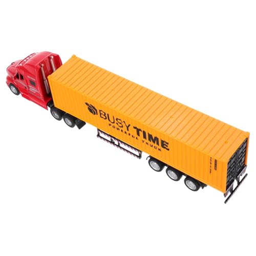 CORHAD Container Truck Spielzeugauto Aus Amerikanisches Design Stabil Und Langlebig Spielzeug Für Junge Mädchen Und Sammler Realistische Details Für Endlosen Spielspaß von CORHAD
