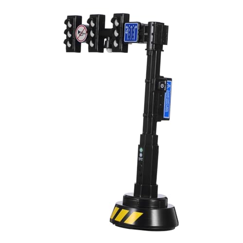 CORHAD Realistische Verkehrsampel mit Licht und Batteriebetriebenes Ampelmodell für Pädagogisches Verkehrszeichen für Frühe Bildung und Rollenspiele Detailliertes Verkehrsampel Modell von CORHAD