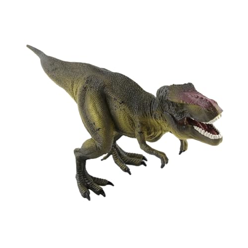 CORHAD Realistisches Dinosauriermodell Carnosaur Figur aus Kunststoff Lebensechte Simulation Dekoratives Dino Ornament für Schreibtisch und Regal für Sammler von CORHAD