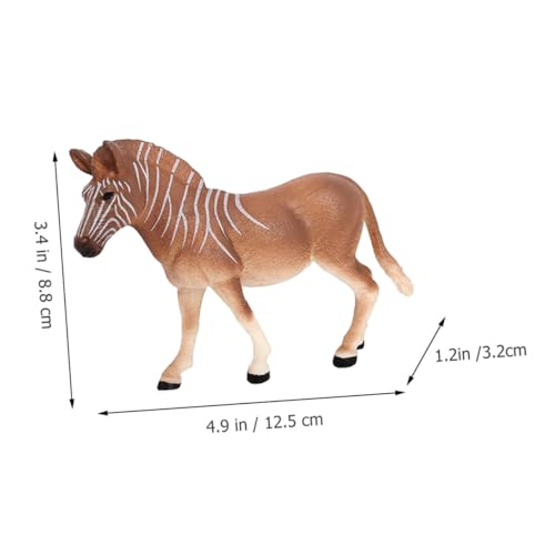 CORHAD Realistisches Fake Zebrass Modell aus Kunststoff Kleine Tierfigur für Garten Schlafzimmerdekoration Lebensechte Zebrass Simulation als Edukatives Sammlerstück CORHAD Realistisches Fake Zebrass Modell aus Kunststoff Kleine Tierfigur für Garten Schlafzimmerdekoration Lebensechte Zebrass Simulation als Edukatives Sammlerstück von CORHAD
