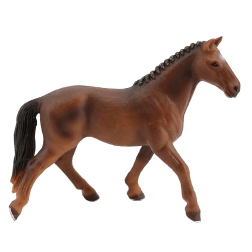 CORHAD Realistisches PVC Pferdemodell mit Feinen Details Langlebiges Wildpferd und Dekoration für Kinderzimmer Kindergarten Wohnzimmer Geschenk für Junge Mädchen und Pferdeliebhaber von CORHAD